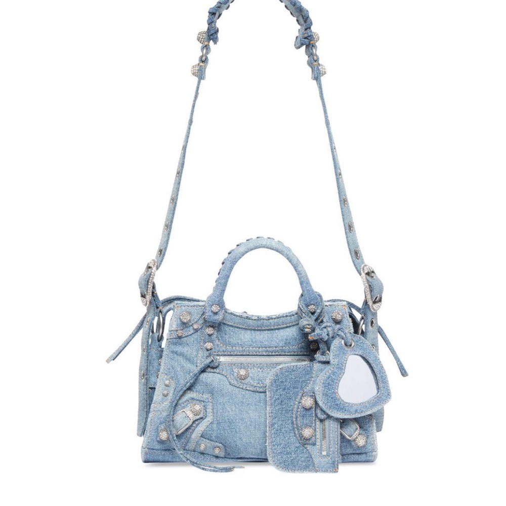 Balenciaga Neo Cagole xs Denim tote